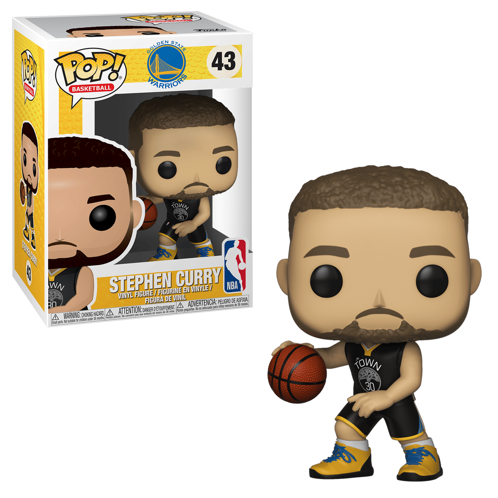 Funko POP! Sports NBA Golden State Warriors Stephen Curry The Town