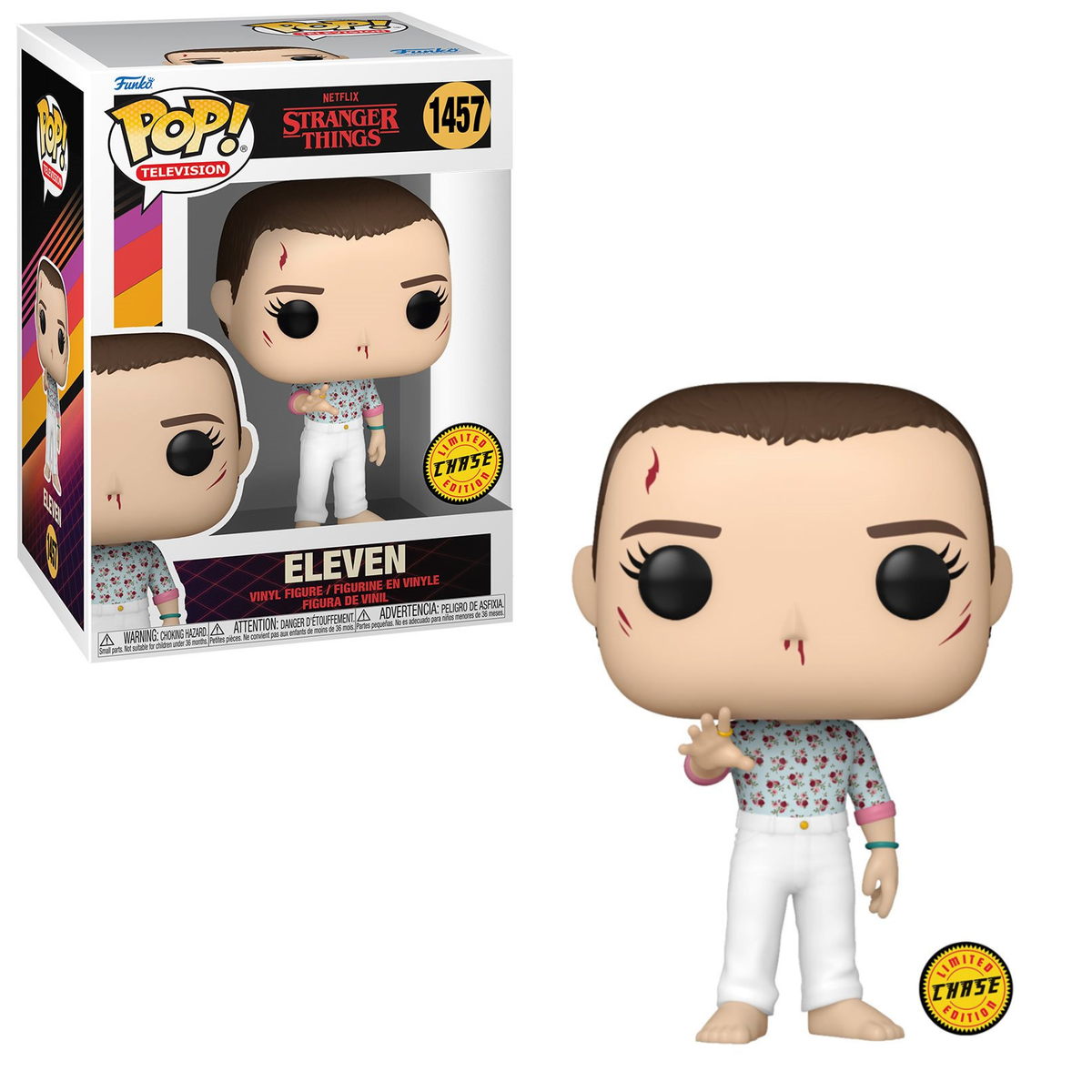 Funko POP! Television Stranger Things Season 4 Finale Eleven  Or Chase 3.55 In Vinyl Figure - View #11