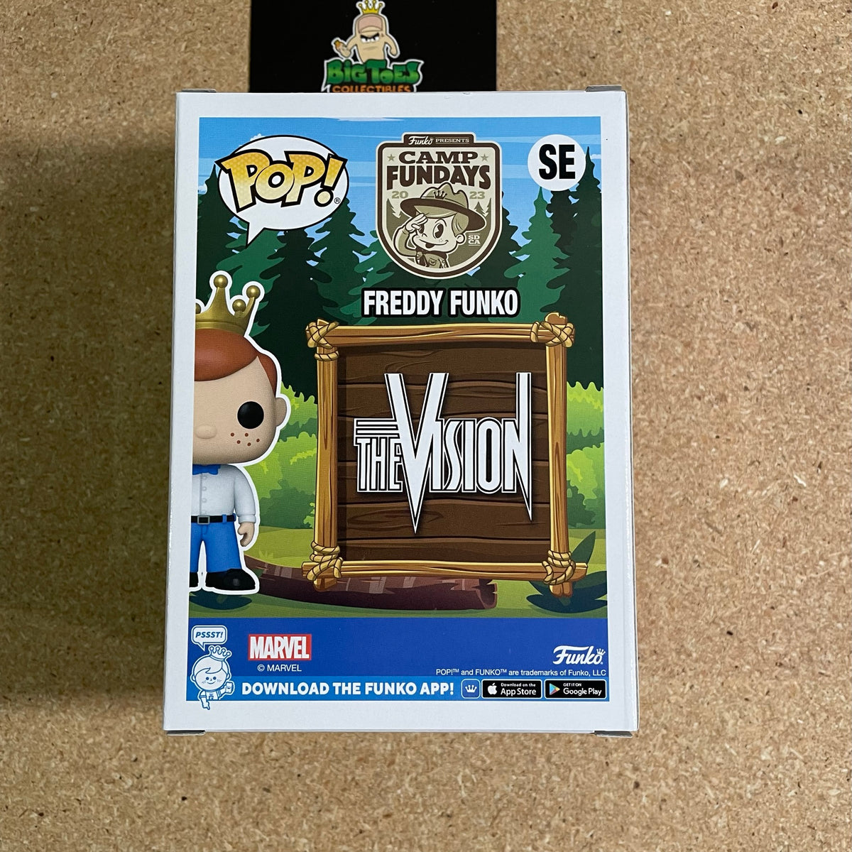 Funko Pop! Originals: Camp Fundays 2023 - Freddy as Waldo -Diamond Glitter- (Limited to 5000 Pieces Funko Pop! Originals: Camp Fundays 2023 - Freddy as Waldo -Diamond Glitter- (Limited to 5000 Pieces