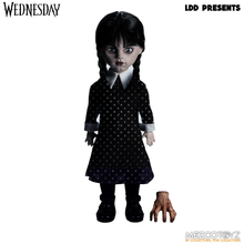 Load image into Gallery viewer, Mezco Toyz LDD Presents Wednesday Addams 10-Inch Doll