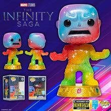 Load image into Gallery viewer, Funko POP! Animation Marvel Infinity Saga Art Series Thanos EE Entertainment Earth Exclusive w/ Pop Stack
