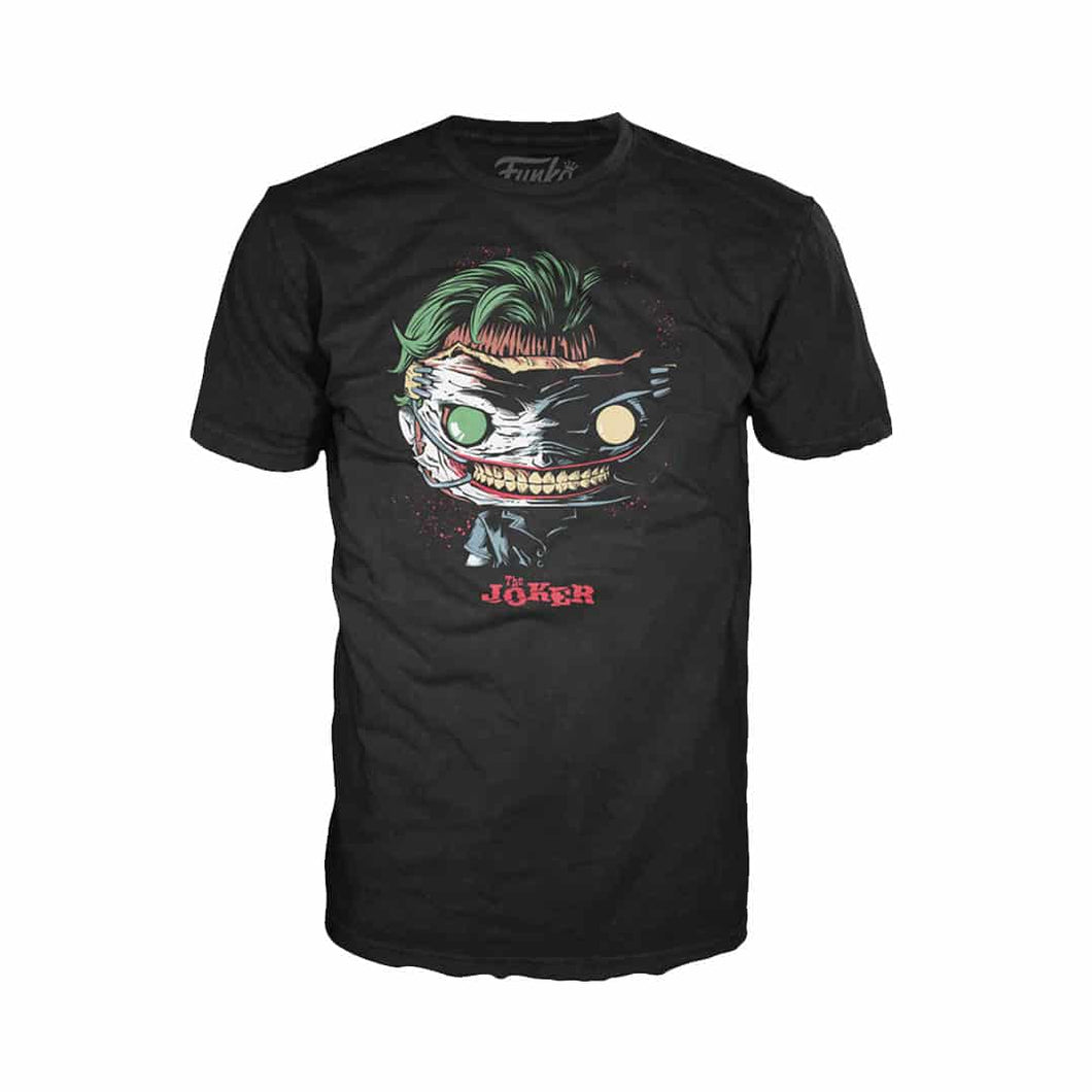 Funko POP! Tees Shirt DC Heroes Joker Death of the Family