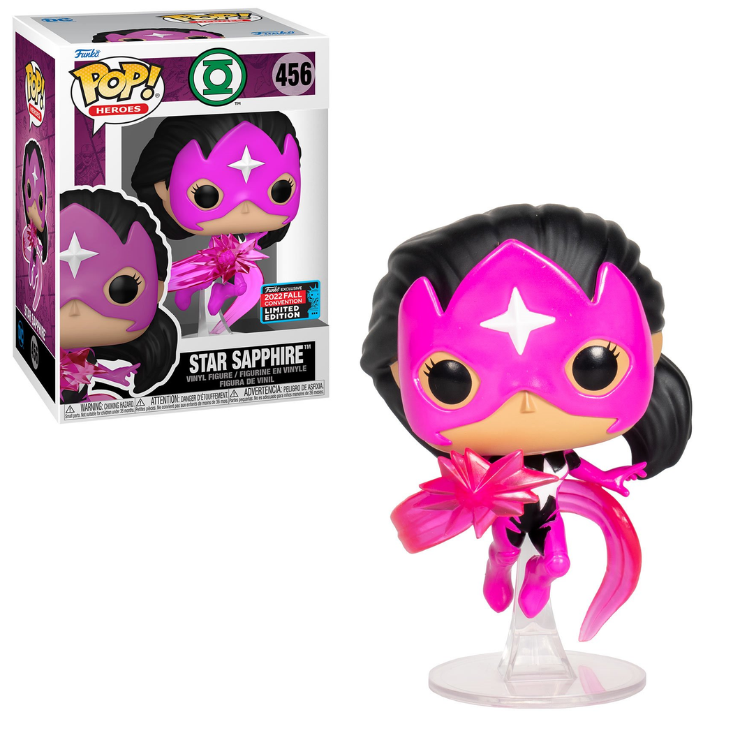 Funko POP! DC Heroes Green Lantern Star Sapphire 2022 Fall Convention Exclusive