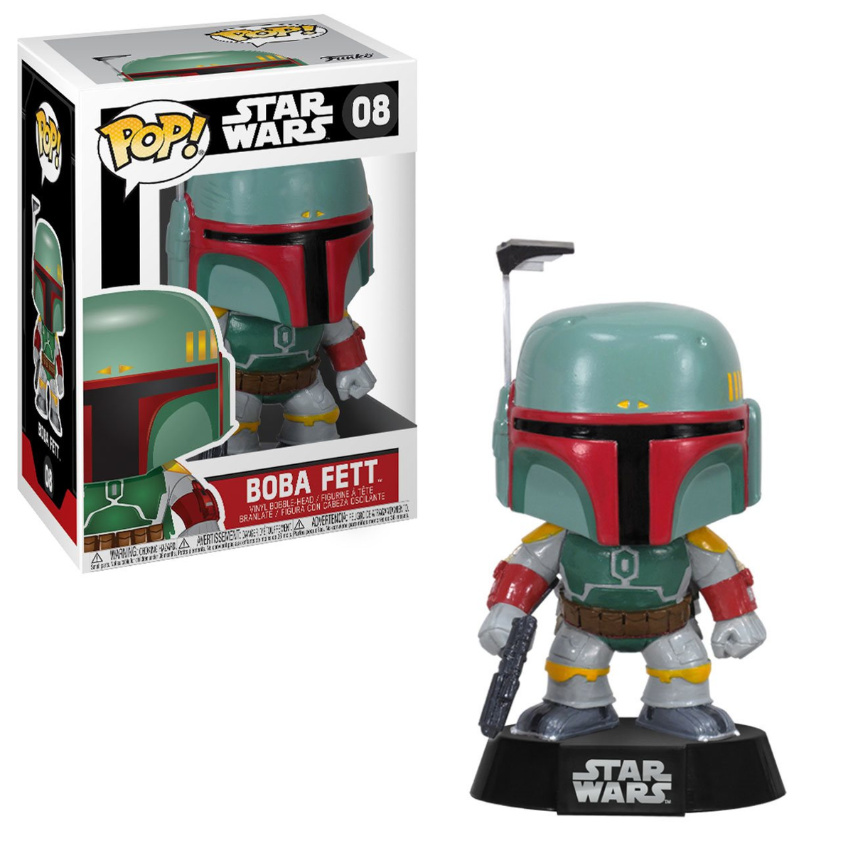 Funko POP Star Wars Boba Fett Classic Black Box BigToes