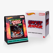 Load image into Gallery viewer, Hot Wheels Marvel Ghost Rider Motorcycle & Figure