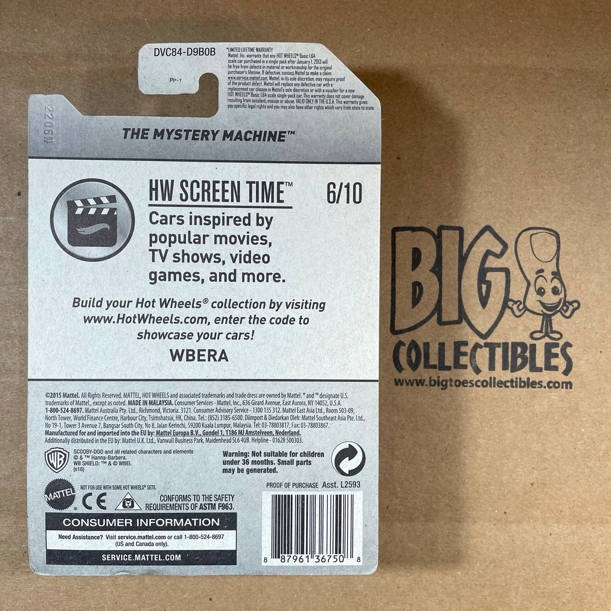 Hot Wheels The Mystery Machine Super Treasure Hunt – BigToes