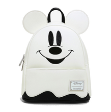 Load image into Gallery viewer, Loungefly Disney Mickey Mouse Ghost Glow-in-the-Dark Mini Backpack