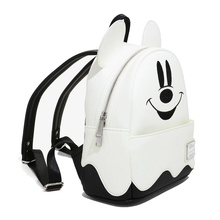 Load image into Gallery viewer, Loungefly Disney Mickey Mouse Ghost Glow-in-the-Dark Mini Backpack
