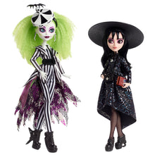 Load image into Gallery viewer, Mattel Creations Monster High Beetlejuice & Lydia Deetz Monster High Skullector Doll 2-Pack