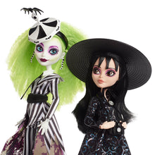 Load image into Gallery viewer, Mattel Creations Monster High Beetlejuice & Lydia Deetz Monster High Skullector Doll 2-Pack