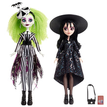 Load image into Gallery viewer, Mattel Creations Monster High Beetlejuice & Lydia Deetz Monster High Skullector Doll 2-Pack
