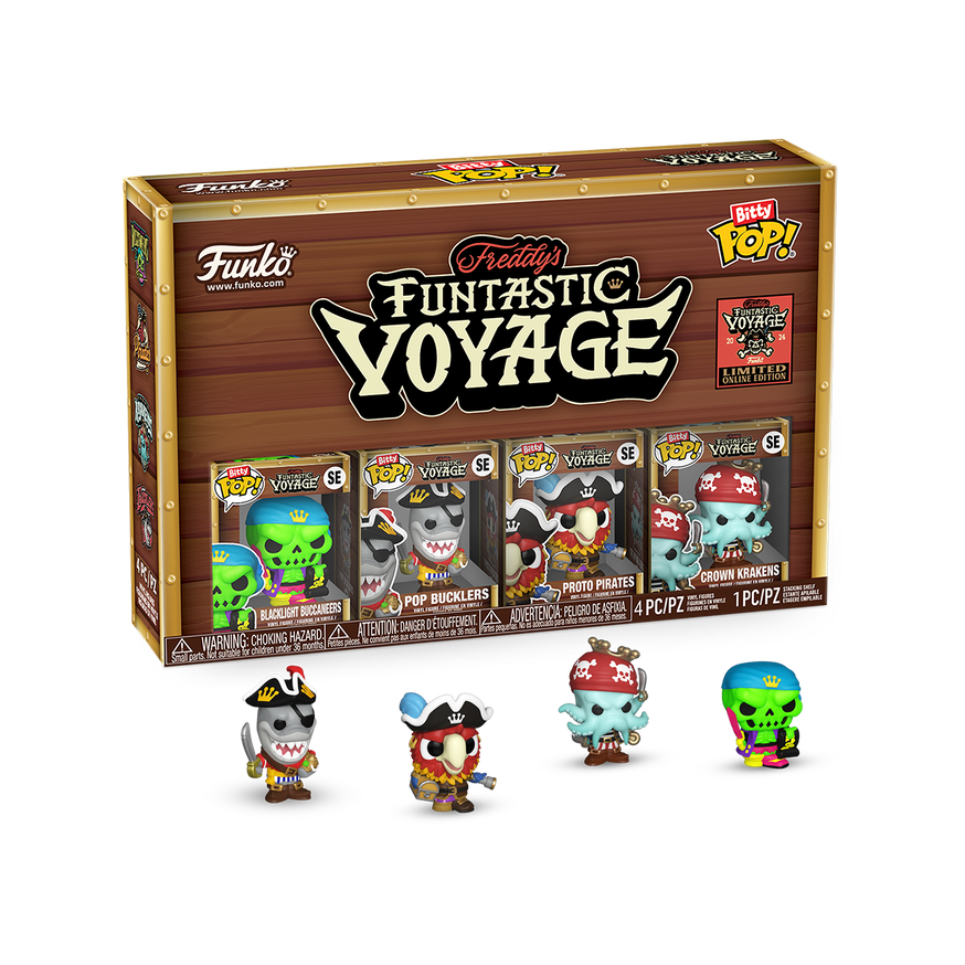 Funko Bitty POP! Fundays Funtastic Voyage Mascots Online Edition Funko Bitty POP! Fundays Funtastic Voyage Mascots Online Edition