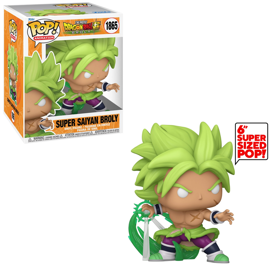 Funko Pop ! Animation : Dragonball Z #402 - Super Saiyan Broly (édition limitée de la Convention d'été 2018 Funko Pop ! Animation : Dragonball Z #402 - Super Saiyan Broly (édition limitée de la Convention d'été 2018