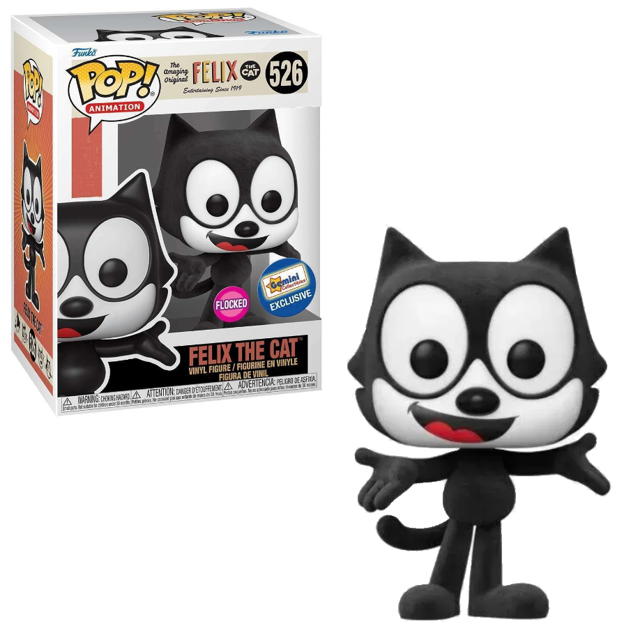 Funko POP! Animation Felix the Cat Flocked Gemini Exclusive