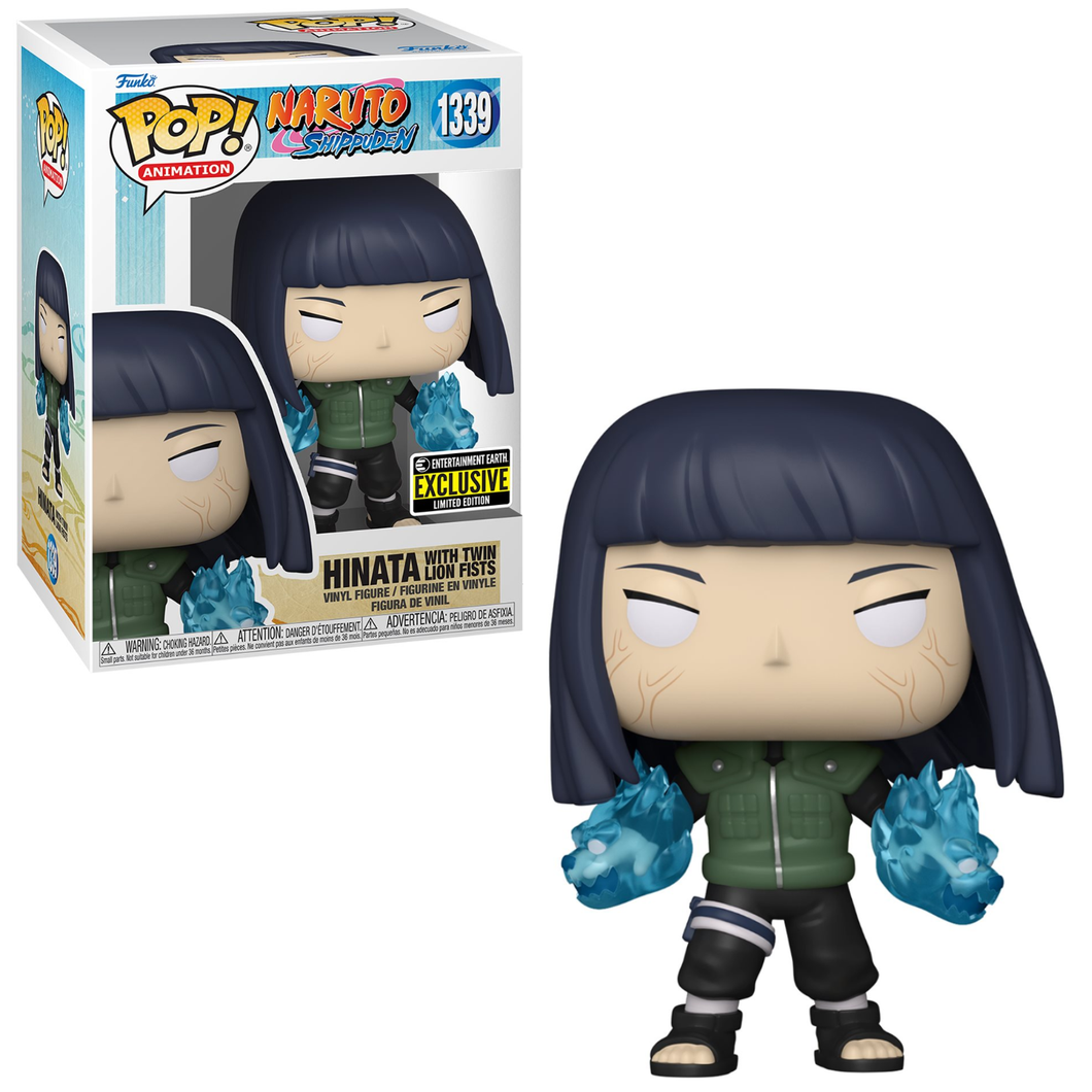 Funko POP! Animation Naruto Shippuden Hinata with Twin Lion Fists EE Exclusive Regular