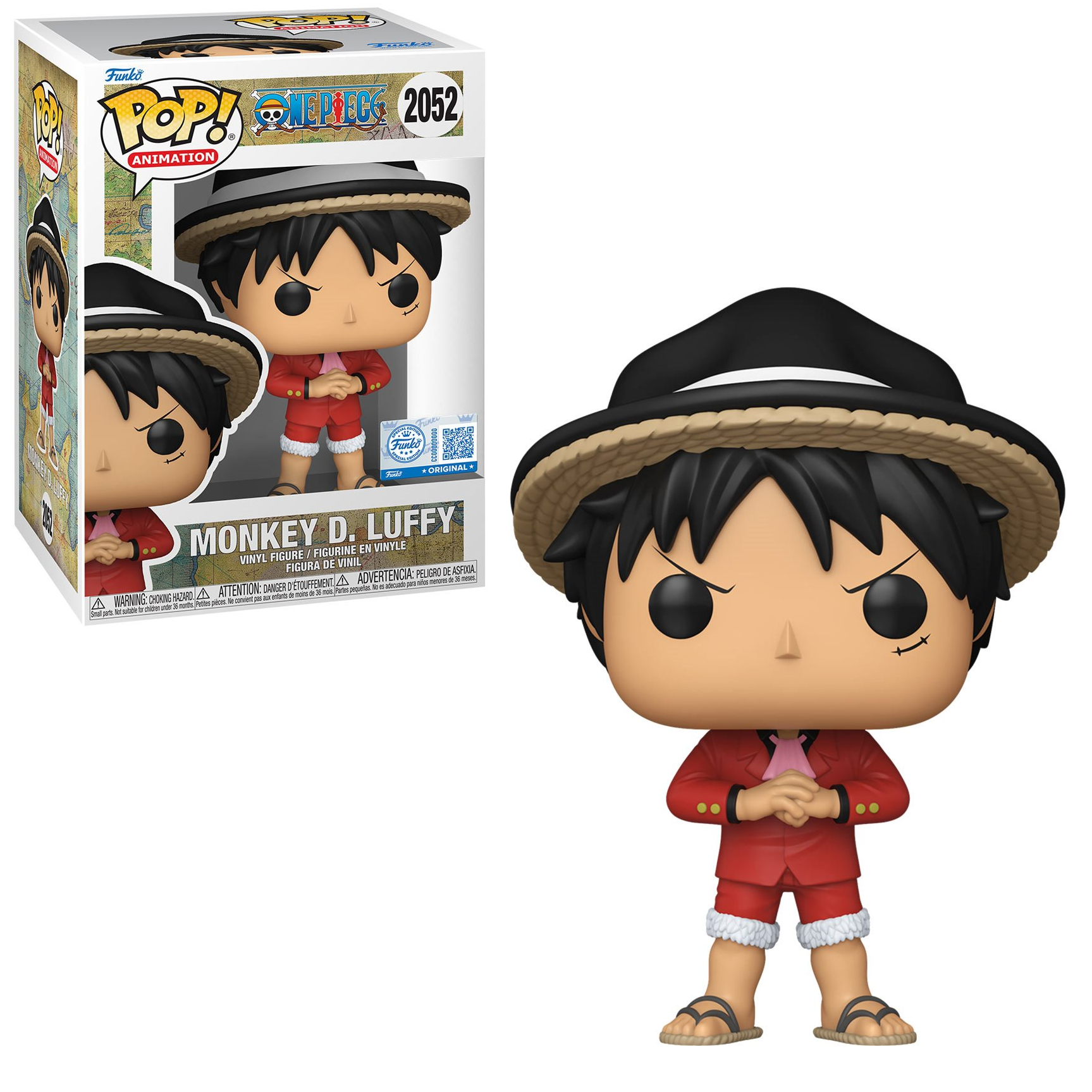 Funko POP! Animation One Piece Monkey D Luffy Whole Cake EE