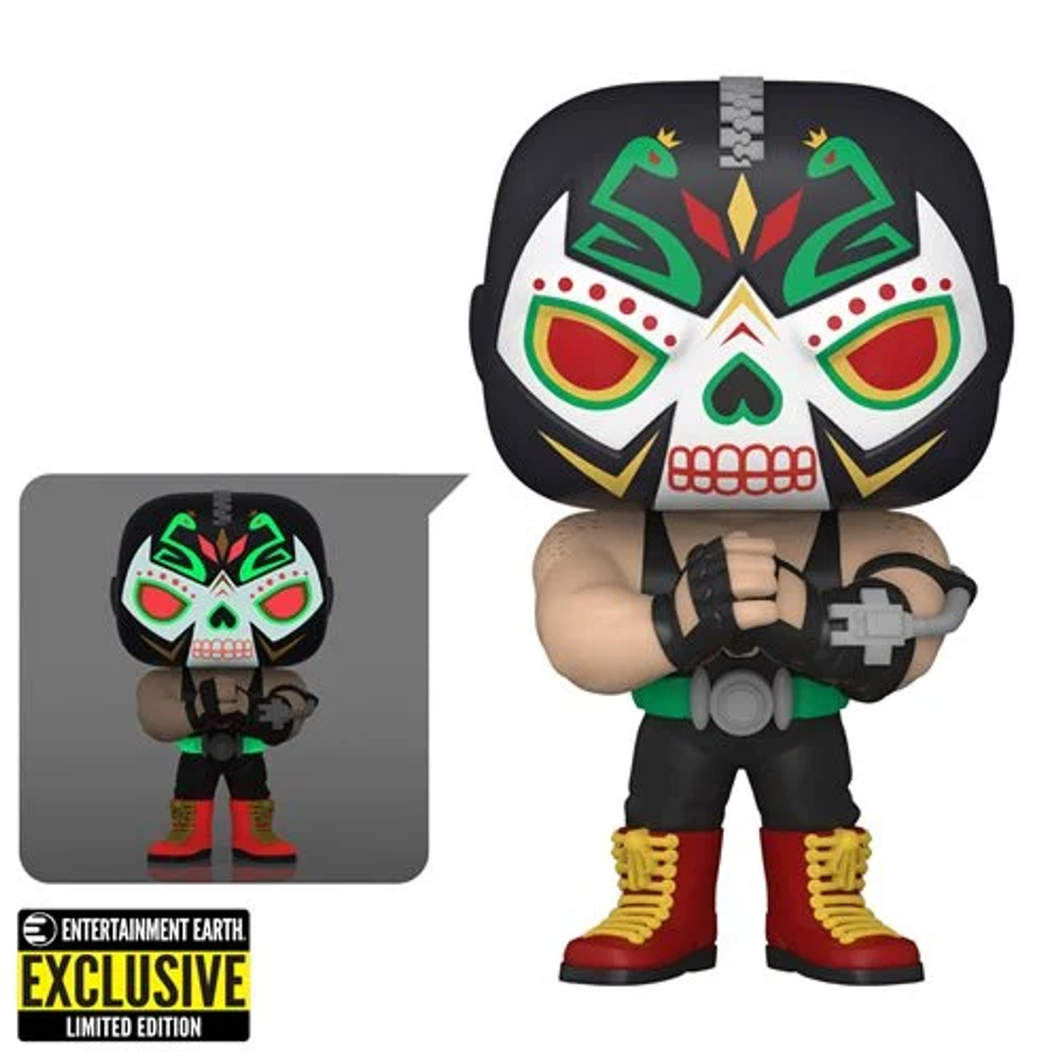 Funko POP! DC Heroes Dia De Los Muetos Bane Glow in the Dark EE Exclusive