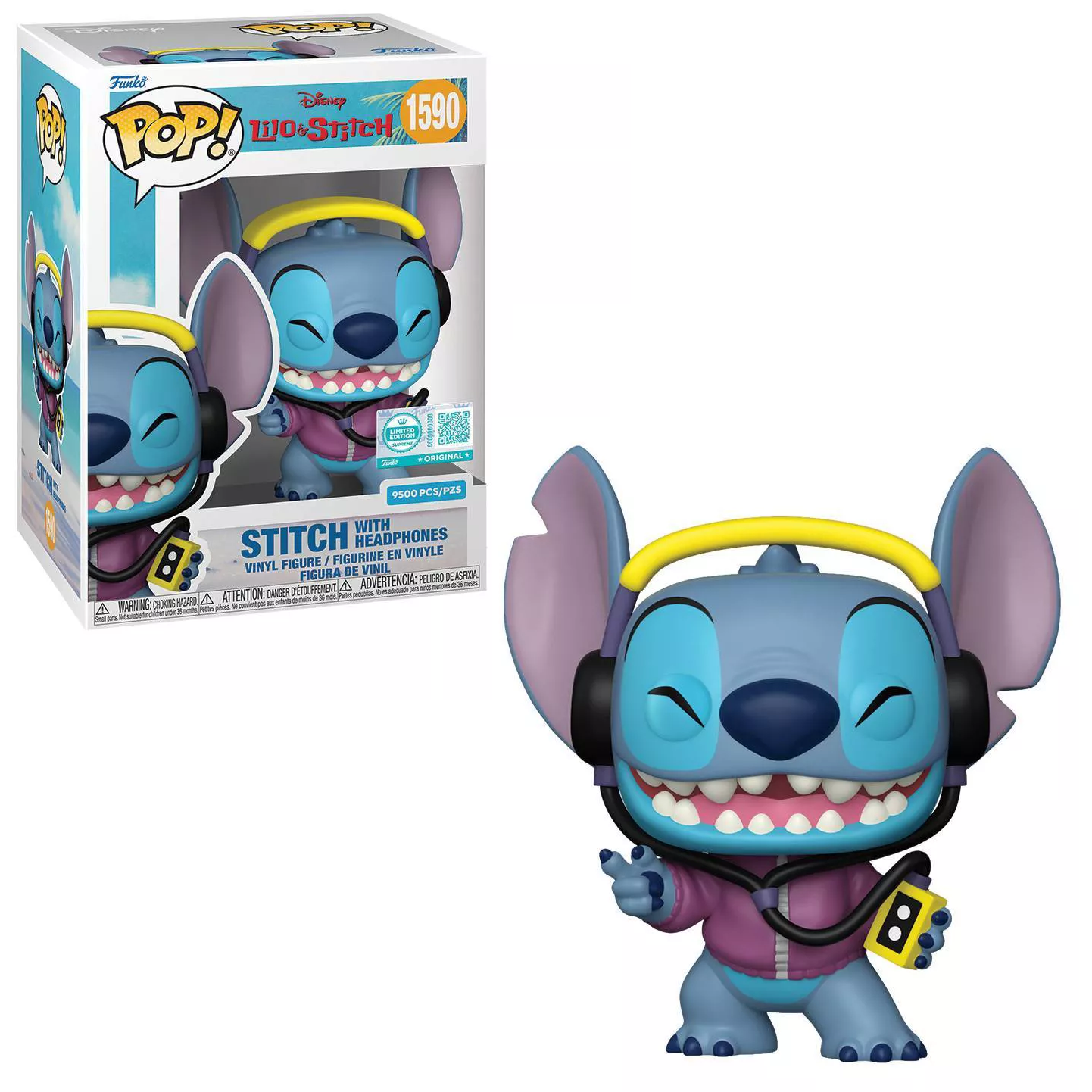 Funko POP! Disney Lilo & Stitch Stitch with Headphones Target