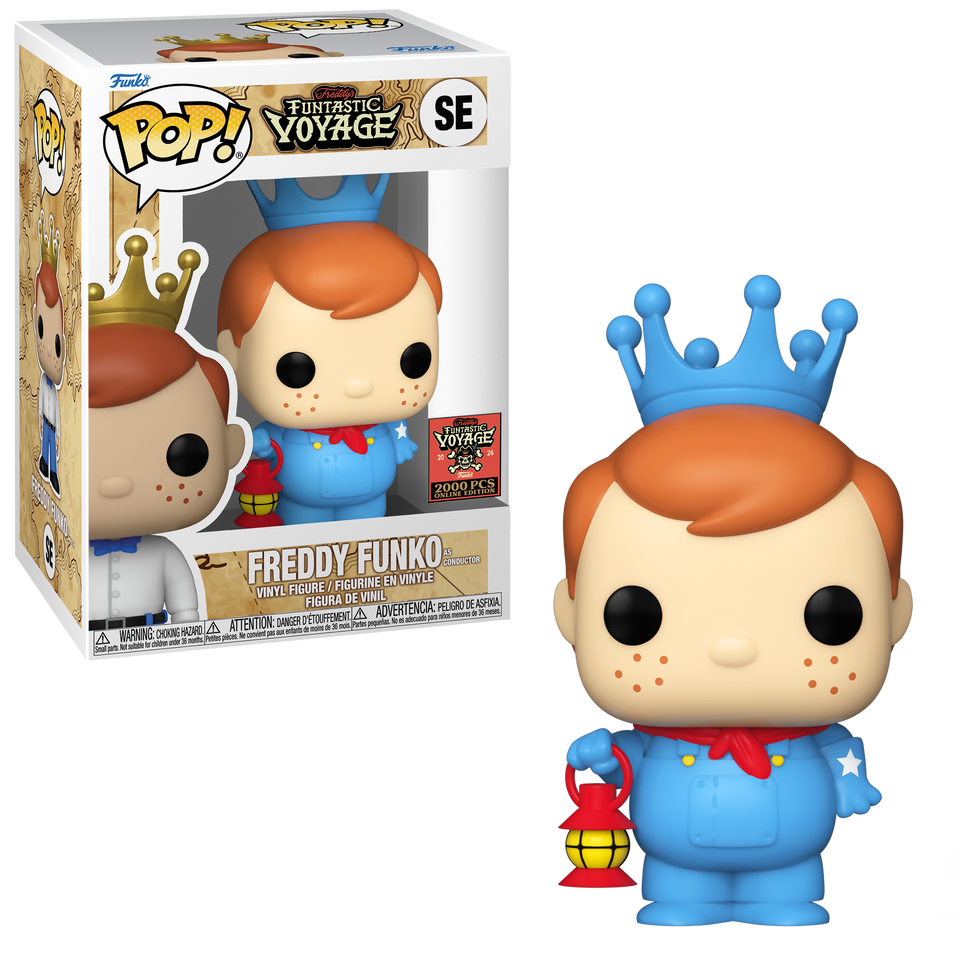 Funko POP! Fundays Funtastic Voyage Freddy Funko as Conductor Online Edition