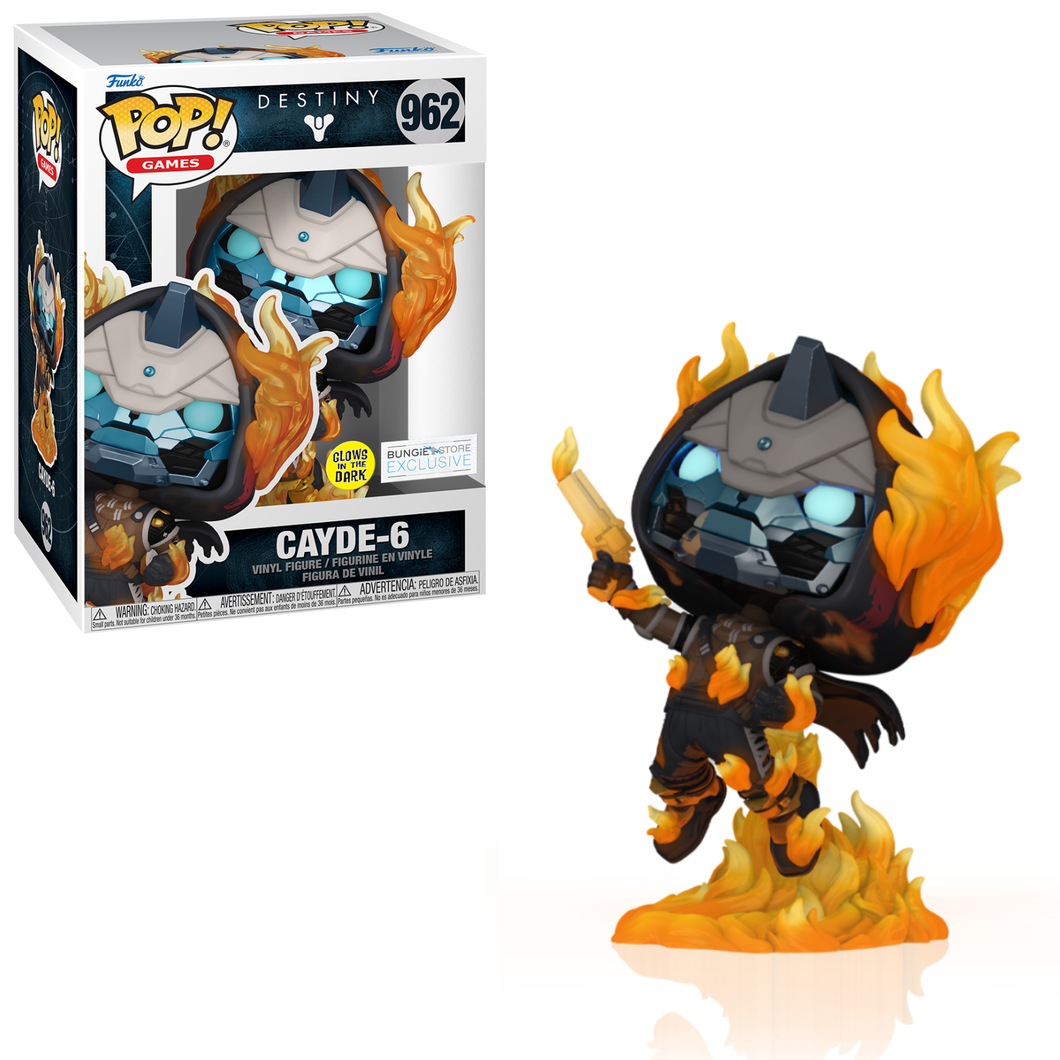 Funko POP! Games Destiny Cayde-6 Glow in the Dark Bungie Store Exclusive