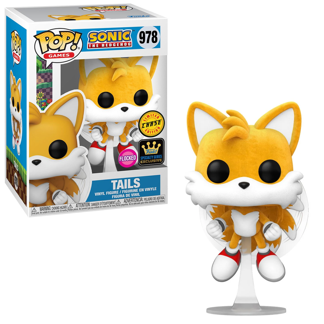 Funko POP! Games Sonic The Hedgehog Tails Special Series Exclusive Chase