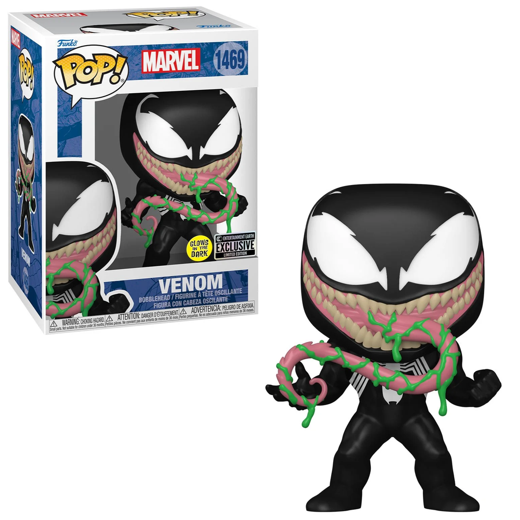 Funko POP! Marvel Venom with Ooze Glow Entertainment Earth EE Exclusive