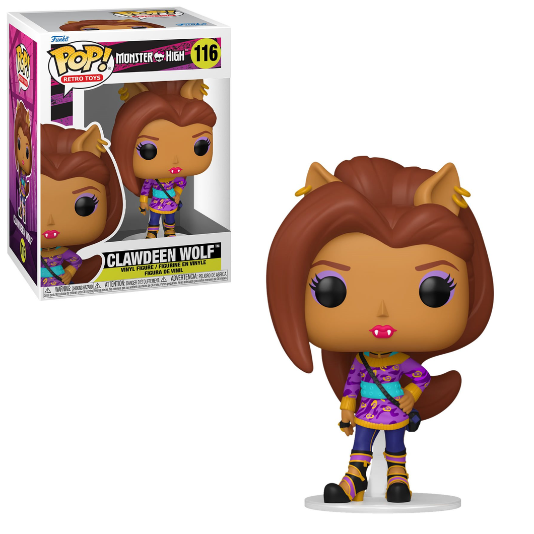 Funko POP! Retro Toys Monster High Clawdeen Wolf – BigToes