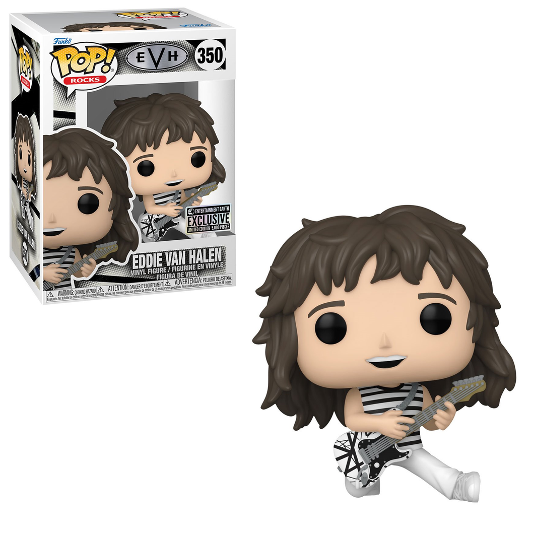 Funko POP! Rocks Eddie Van Halen Entertainment Earth Exclusive LE5000