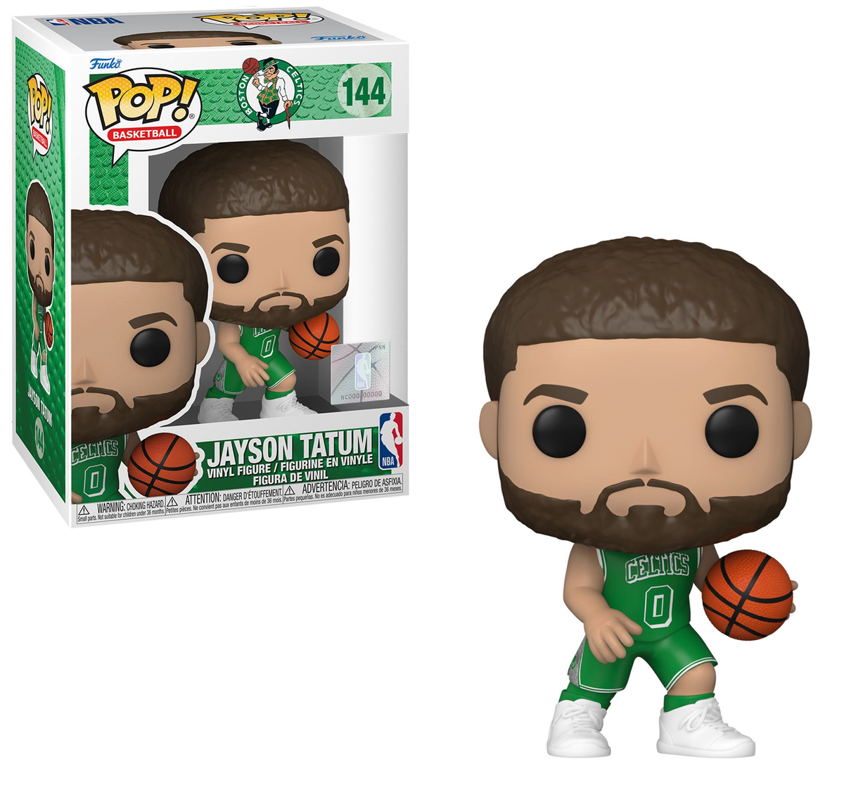 Funko POP! Sports NBA Boston Celtics Jayson Tatum CE21 City Edition 20 ...