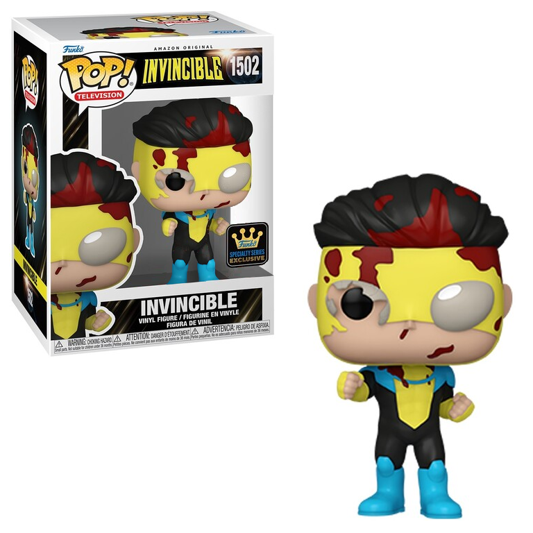 Funko POP! Television Invincible Battle Damage Bloody Specialty Series Exclusive