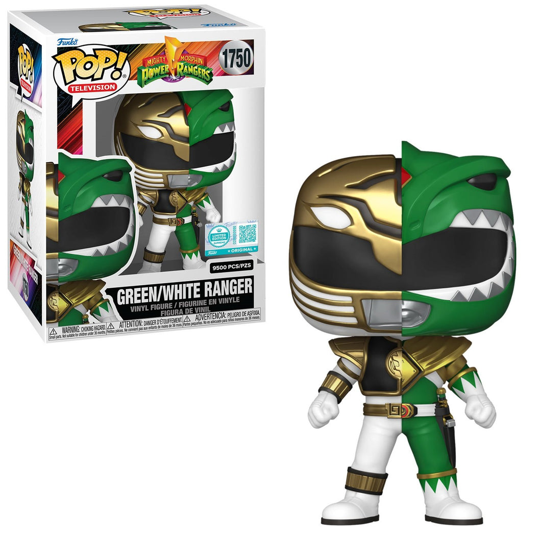 Funko POP! Television Mighty Morphin' Power Rangers Green/White Ranger EE LE9500