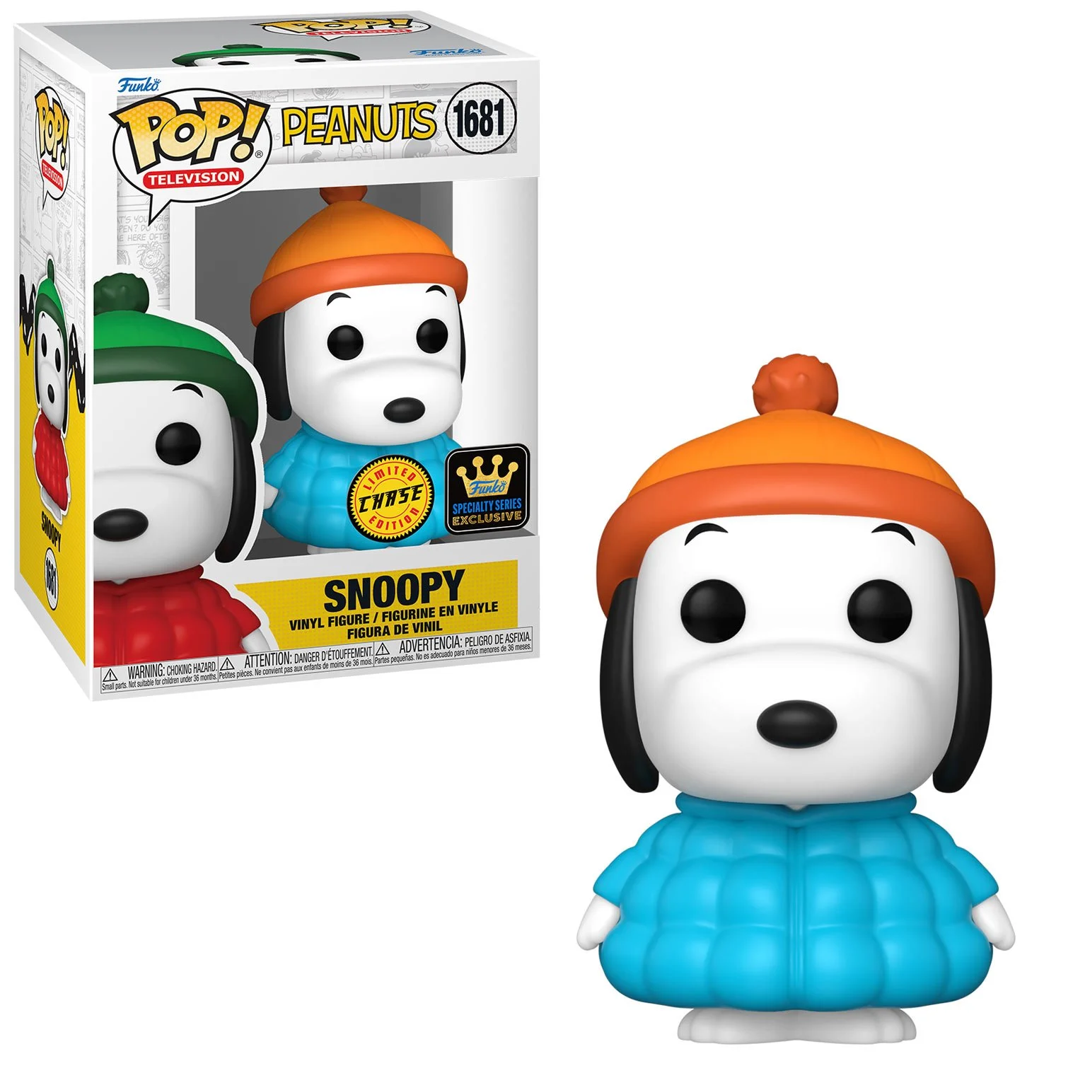 Funko POP! Television Peanuts Snoopy in Coat Specialty Series