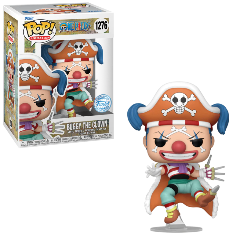 Funko POP! Animation One Piece Buggy the Clown Exclusive