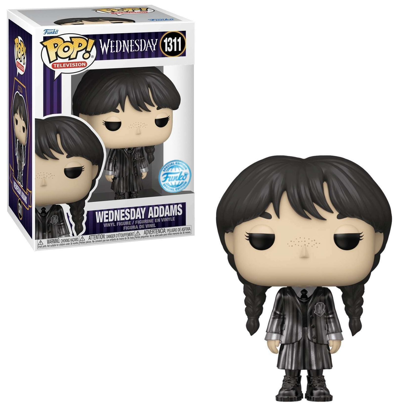 Funko POP! Television Wednesday Addams Metallic – BigToes
