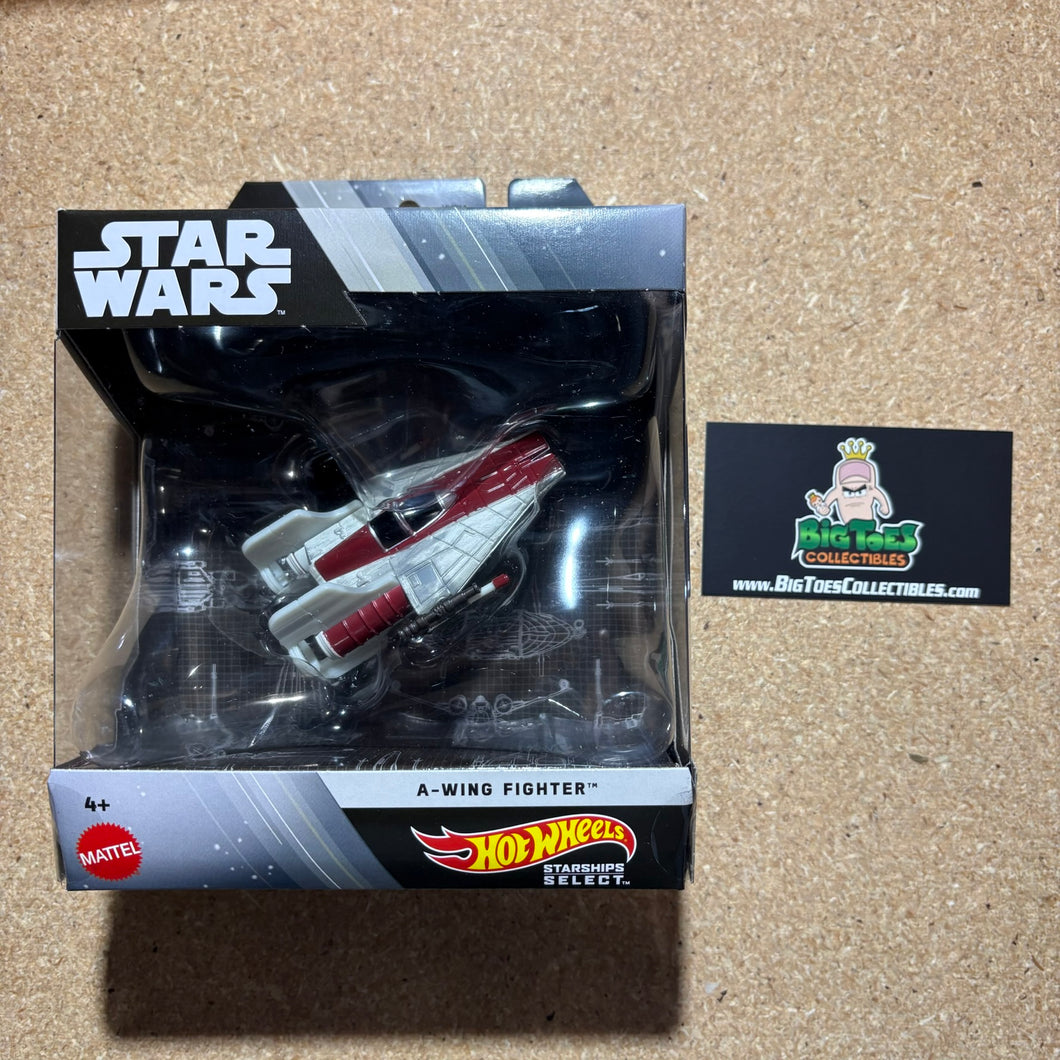 Hot Wheels Star Wars Starships Select 2023 A-Wing Fighter