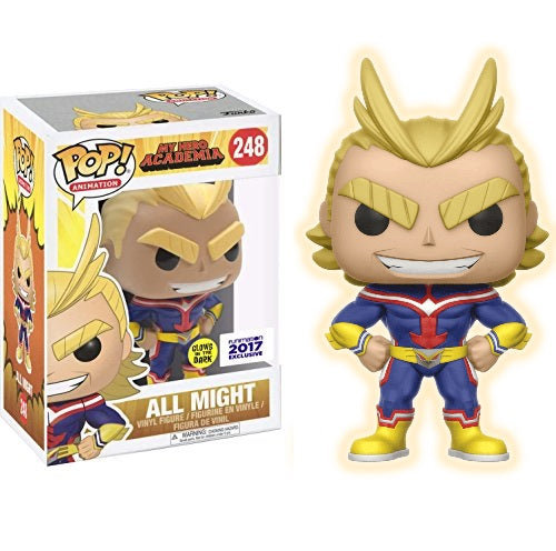 Funko POP! Animation My Hero Academia All Might Glow Funimation 2017 Exclusive
