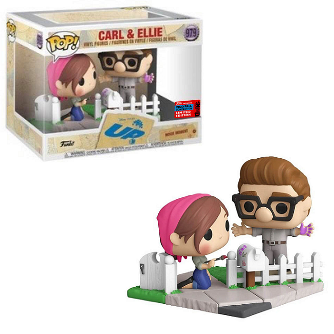 Funko POP! Disney Pixar Movie Moment UP Carl and Ellie Fall Convention Exclusive