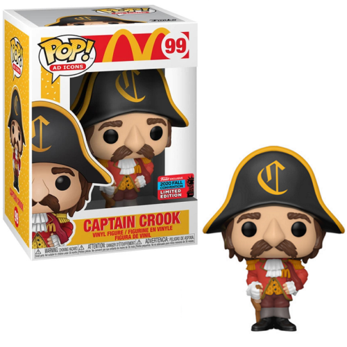 Funko POP! Ad Icons McDonalds Captain Crook Fall Convention Exclusive