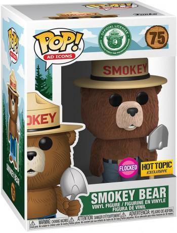 Funko POP! Ad Icons Smokey The Bear Flocked Hot Topic Exclusive