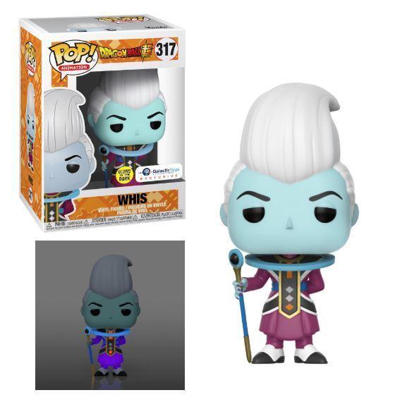 Funko POP! Animation Dragon Ball Super Whis Glow in the Dark Galactic Toys Exclusive