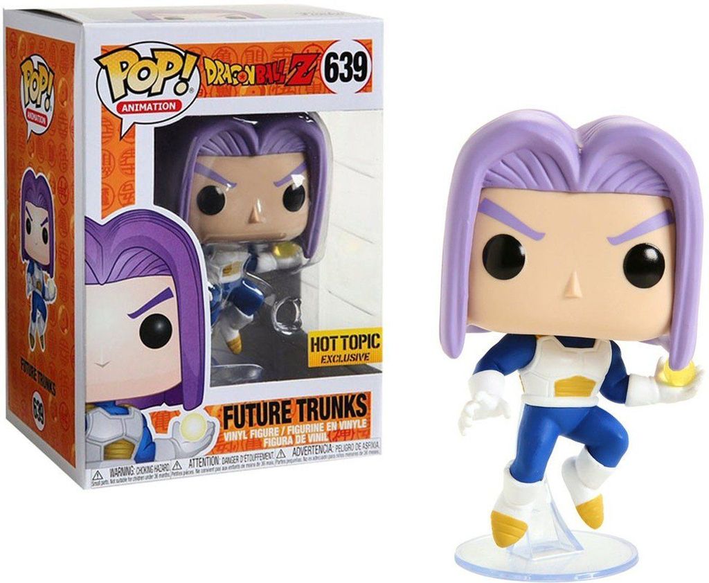 Funko POP! Animation Dragon Ball Z Future Trunks Hot Topic Exclusive