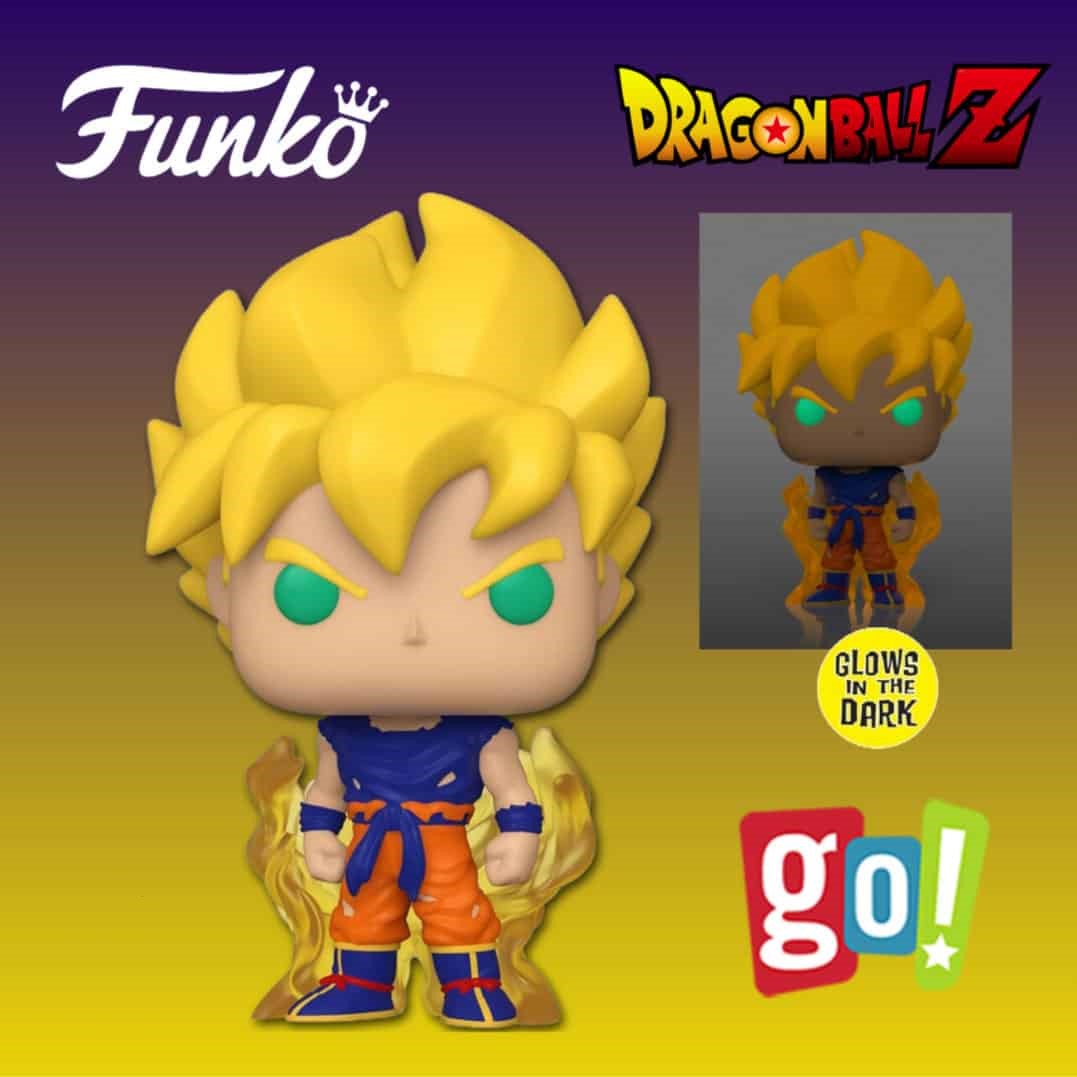 Funko POP! Animation Dragon Ball Z Super Saiyan Goku Glow in the Dark –  BigToes Collectibles