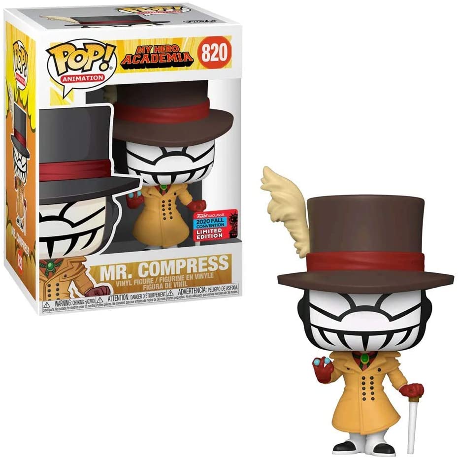 Funko POP! Animation My Hero Academia Mister Compress Fall Convention