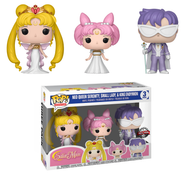 Funko POP! Animation Sailor Moon Neo Queen Serenity, Small Lady, & King Endymion 3 Pack Exclusive