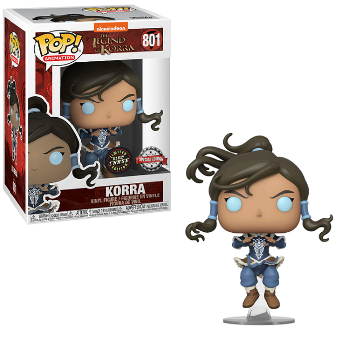 Funko POP! Animation The Legend of Korra Avatar State Chase Glow Exclusive