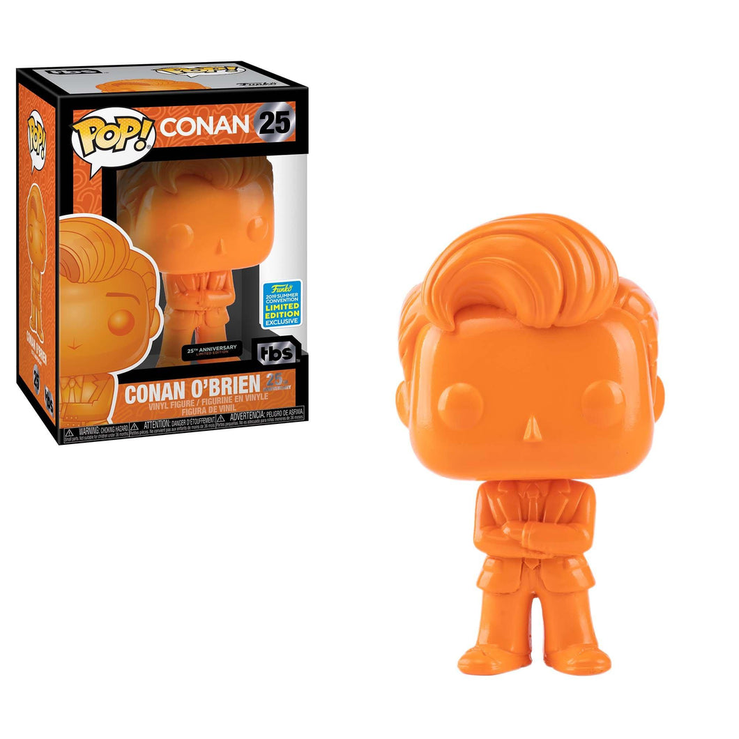 Funko POP! Conan O'Brien 25th Anniversary Edition All Orange Summer Convention Exclusive