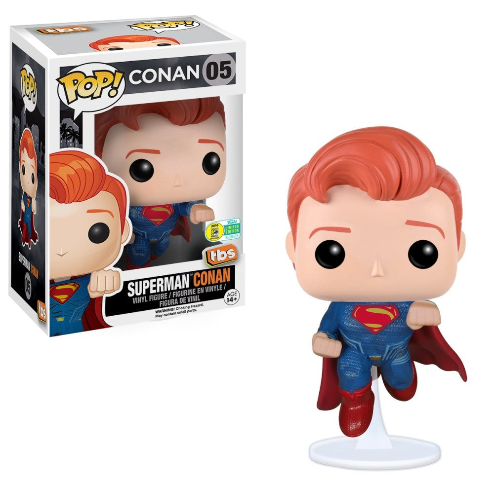 Funko POP! Conan O'Brien as DC Heroes Superman Conan