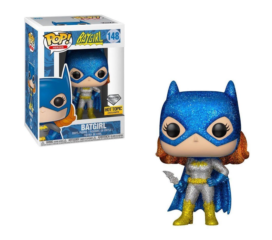 Funko POP! DC Heroes Batgirl Diamond Collection Hot Topic Exclusive