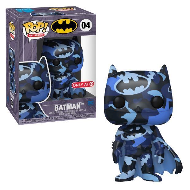 Funko POP! DC Heroes Batman Art Series Blue & Black with Hard Stack Target Exclusive