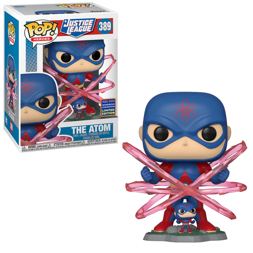 Funko POP! DC Heroes Justice League The Atom Wonderous Convention Exclusive